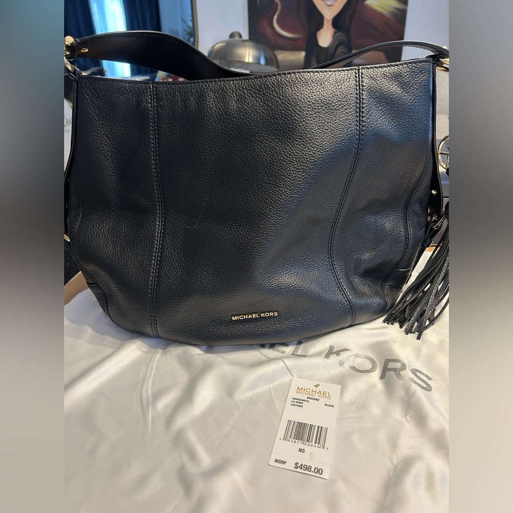 Michael Kors “Brooke” HOBO leather bag